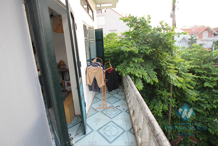 Vietnamese style house with nice garden for rent in Tay Ho area
